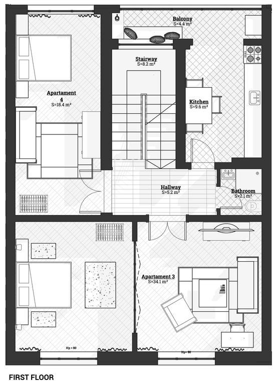 Apartment House 蒂米什瓦拉 外观 照片